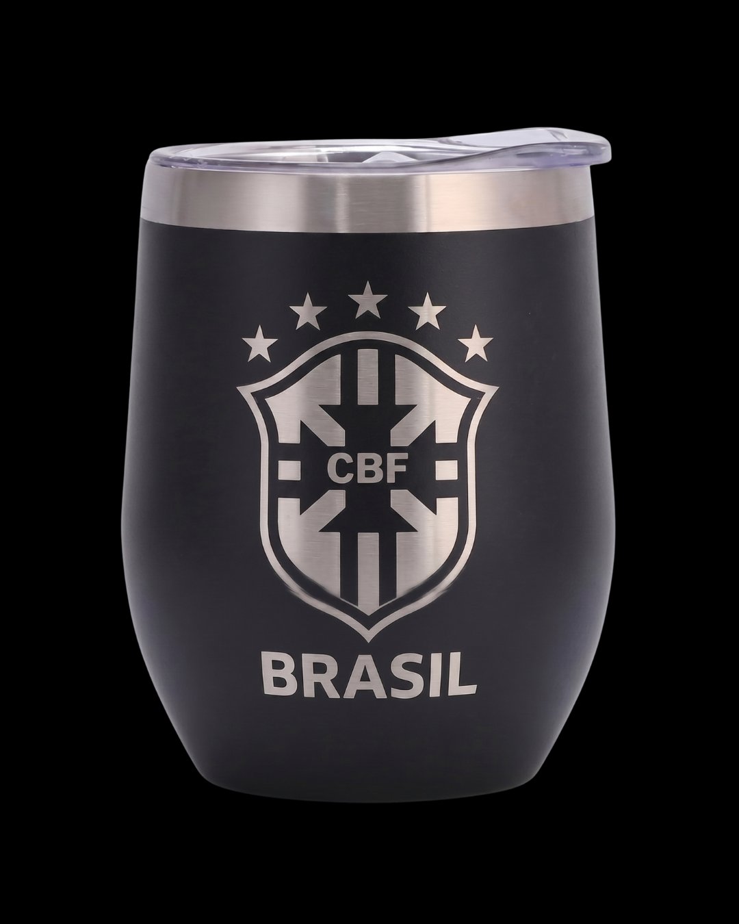 Copo Térmico Cuia CBF 350ml — Preto