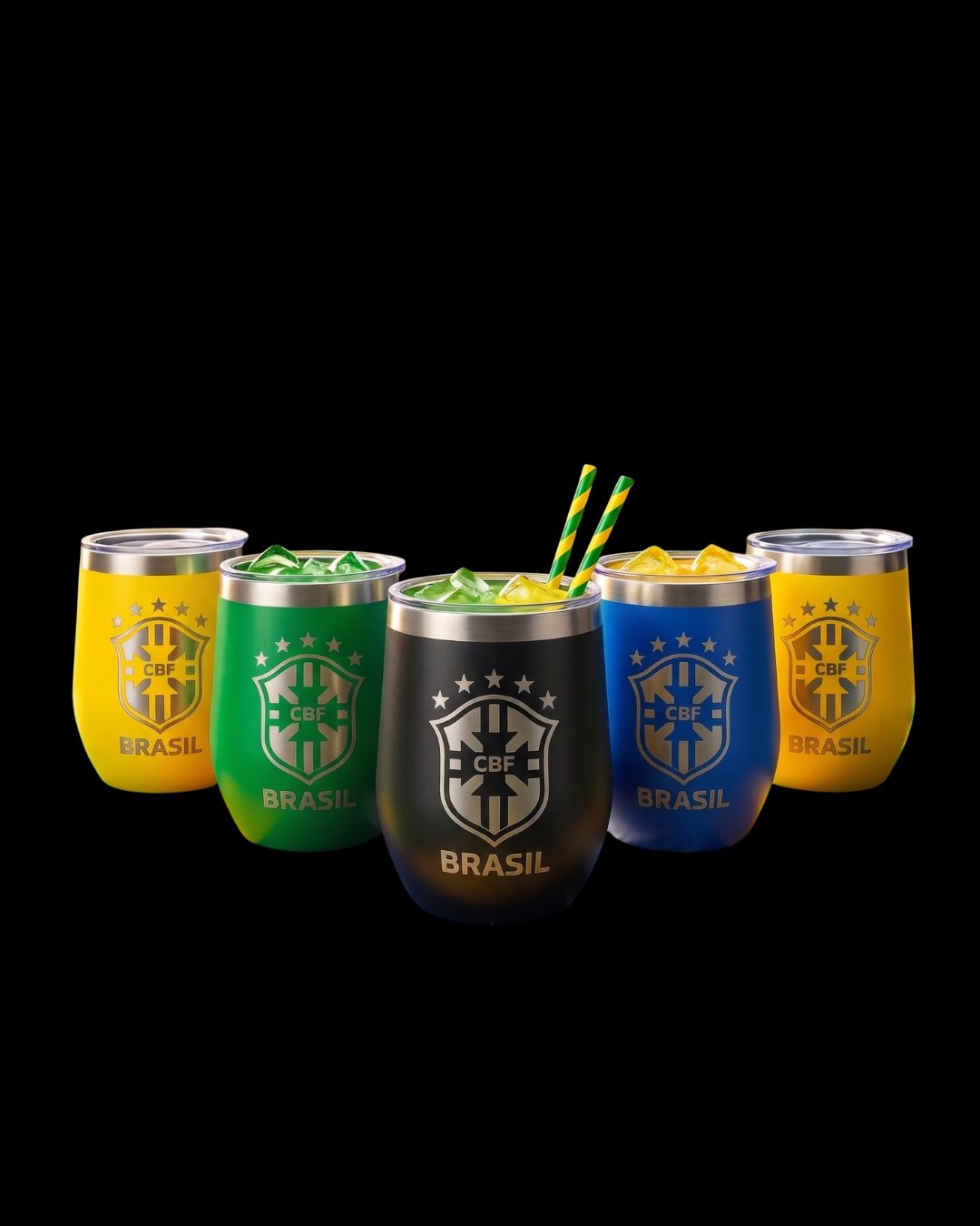 Copo Cuia CBF — todas as cores